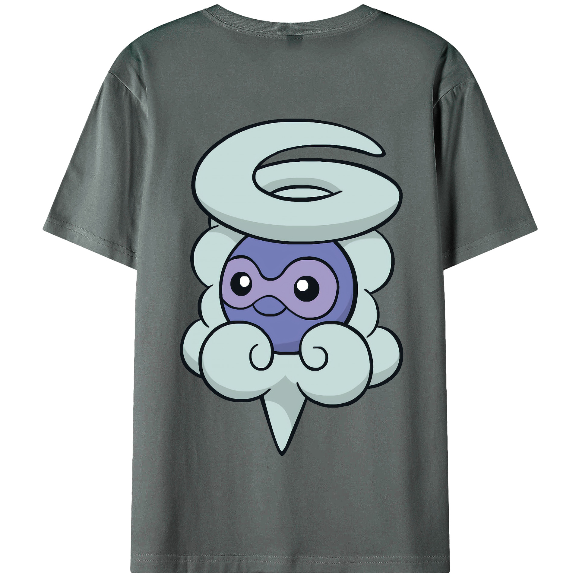 （画像用） ポケットモンスター Pokémon 綿100％半袖Tシャツ（背面プリント）